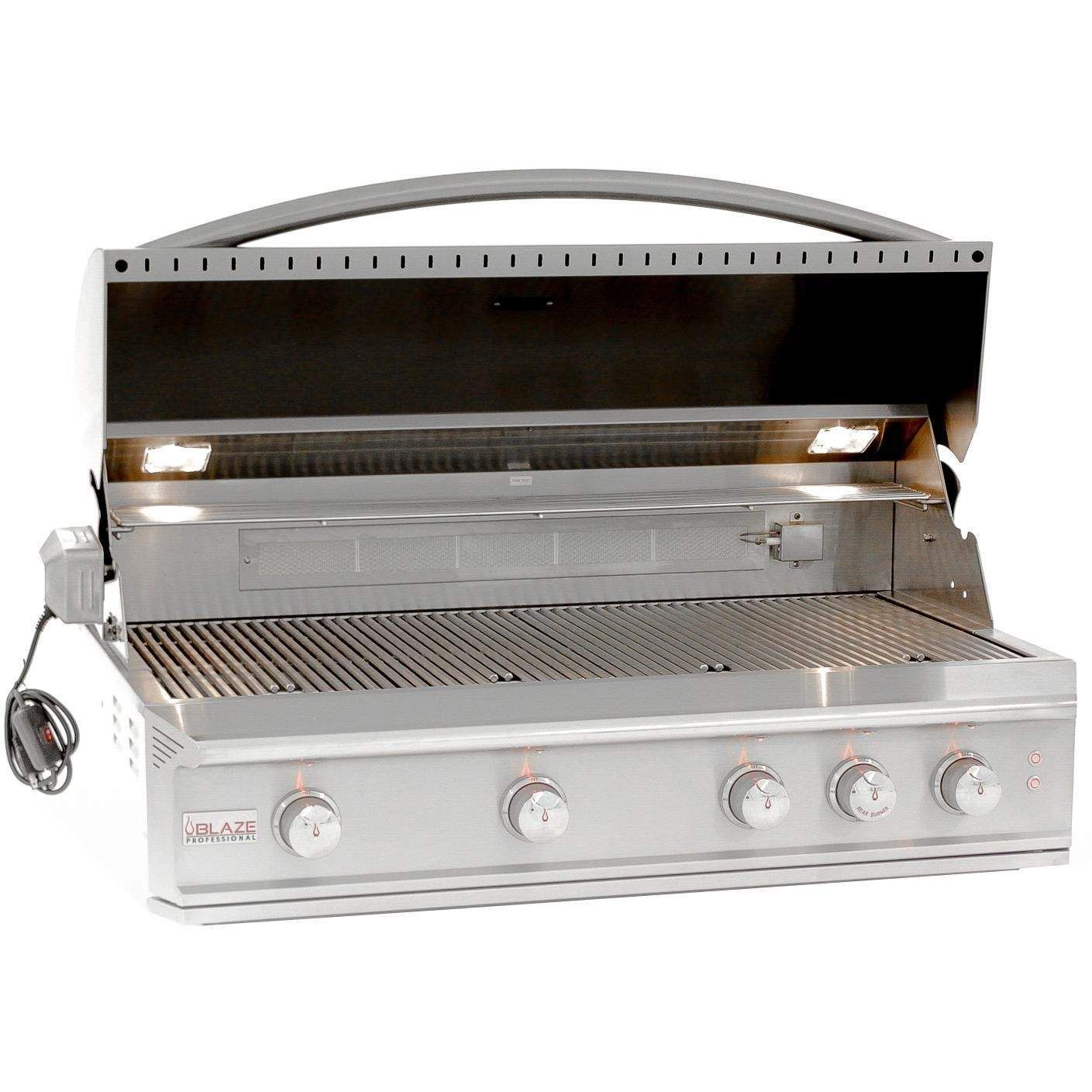 Blaze 4 PRO Grill Professional Built-In Gas Grill with Rear Infrared Burner