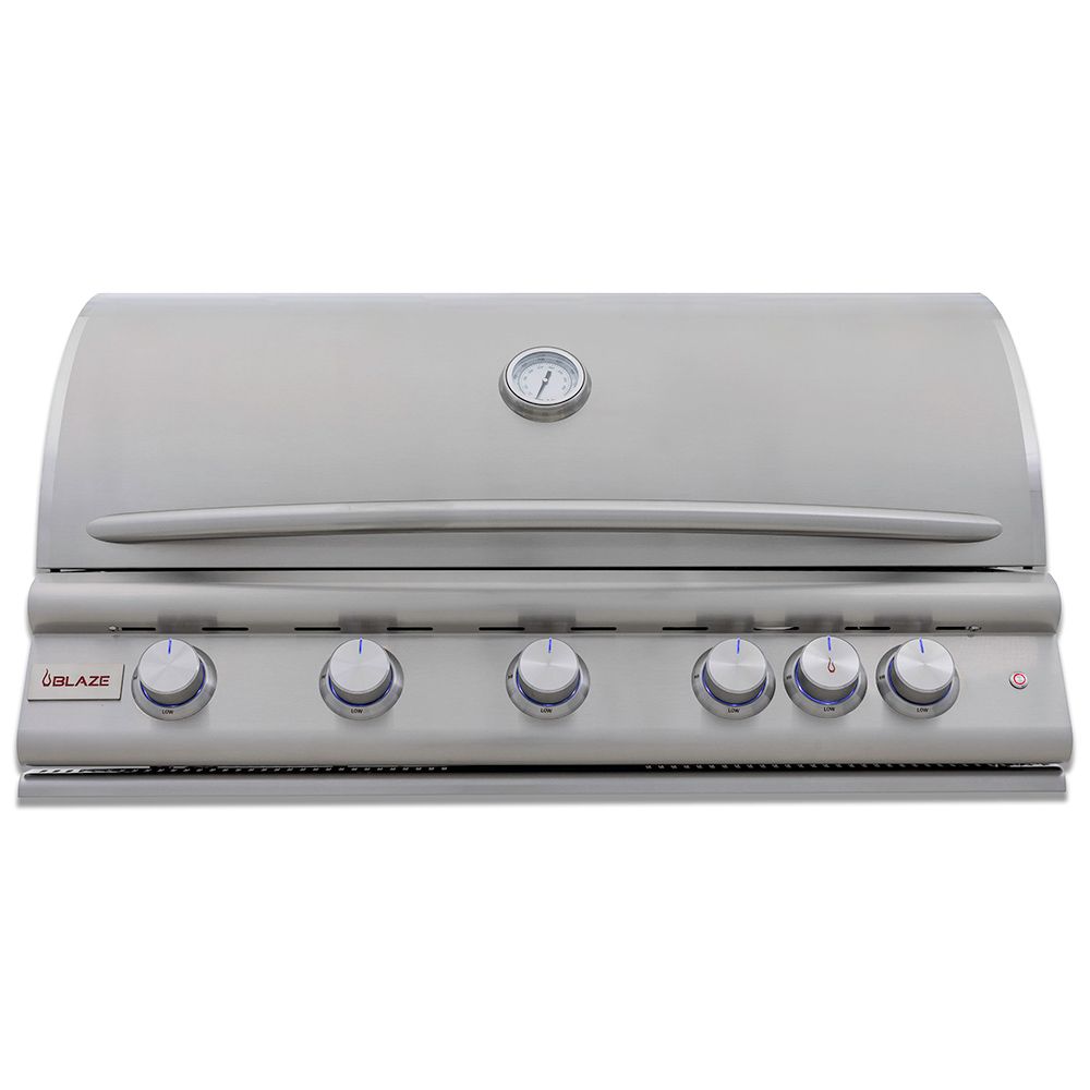 Blaze Premium LTE+ 40-Inch 5-Burner Gas Grill with Lights