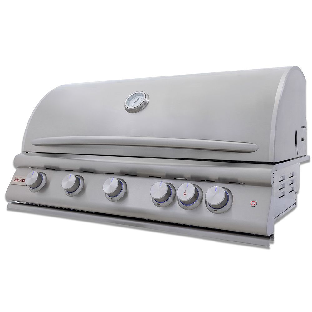 Blaze Premium LTE+ 40-Inch 5-Burner Gas Grill with Lights