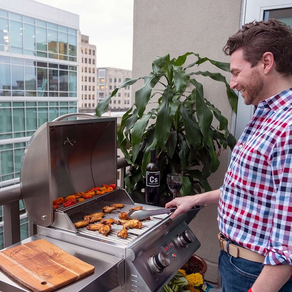 Blaze 25-inch Stainless Steel Built-In 3-Burner Gas Grill