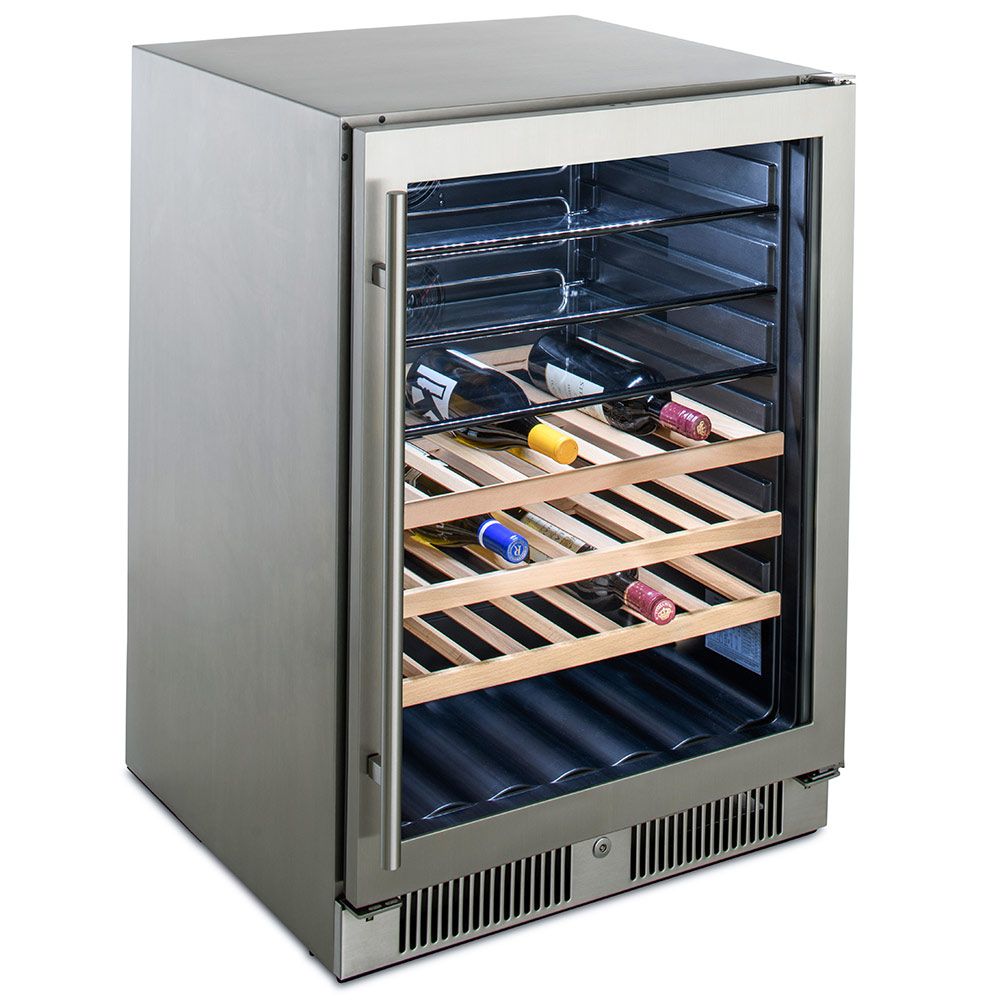 Blaze 24" Outdoor Glass Door Beverage Cooler 5.5 CF BLZ-GDBEV-5.5