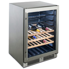 Blaze 24" Outdoor Glass Door Beverage Cooler 5.5 CF BLZ-GDBEV-5.5