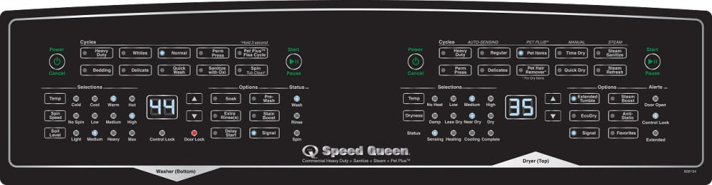 Speed Queen 27 Inch Gas Laundry Tower SF7007WG