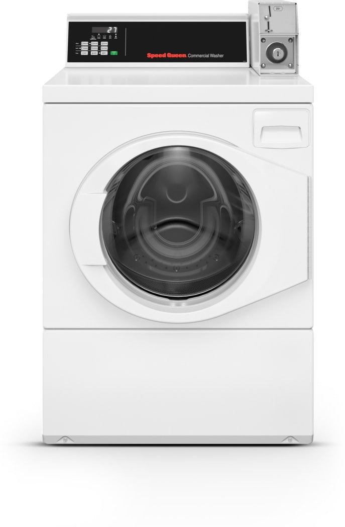 Speed Queen 27 Inch Commercial Front Load Washer with 3.42 Cu. Ft. Capacity FV6000WN