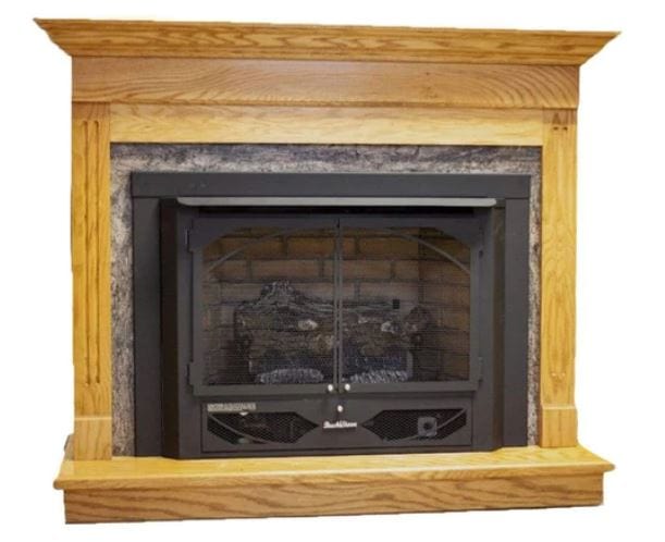 Buck Stove 32" Model 384 Vent-Free Gas Stove with Blower