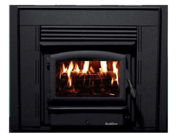 Buck Stove 20" Model ZC21 Zero Clearance Non-Catalytic Wood Burning Stove with Door and Blower