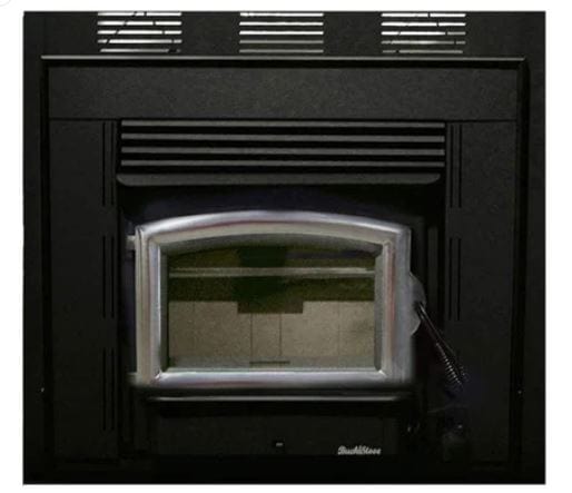 Buck Stove 20" Model ZC21 Zero Clearance Non-Catalytic Wood Burning Stove with Door and Blower