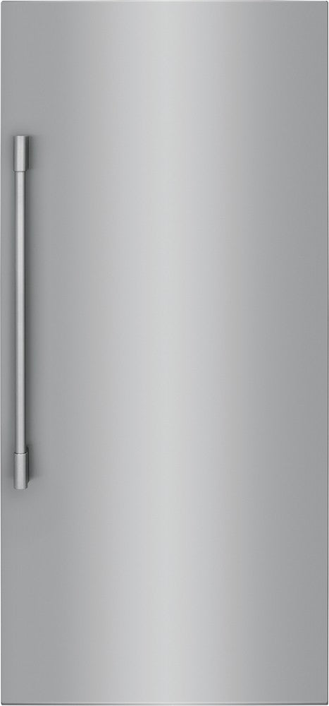 Frigidaire Professional 5-Piece Kitchen Appliance Package –  Refrigerator Column,  Freezer Column, Freestanding Dual Fuel Range,  Fully Integrated Dishwasher & Wall Mount Chimney Range Hood in Stainless Steel