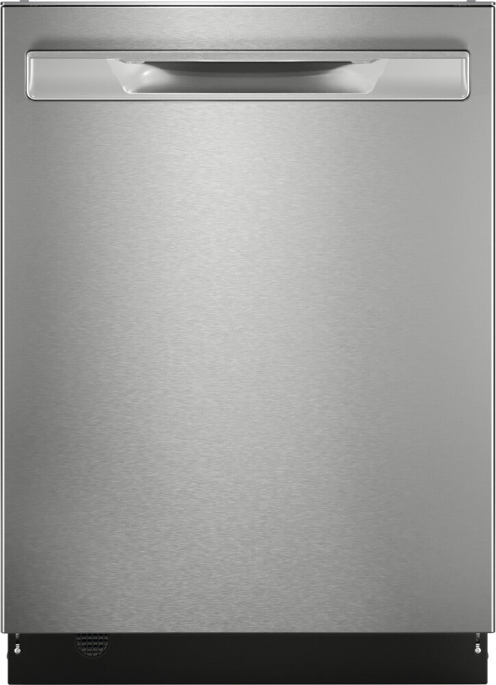Frigidaire Gallery 4-Piece Kitchen Appliance Package – Freestanding Side-by-Side Refrigerator, Freestanding Gas Range, Fully Integrated Dishwasher & Over-the-Range Microwave in Stainless Steel