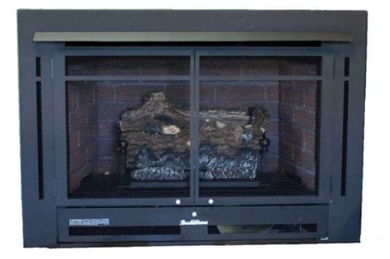 Buck Stove 34" Model 34ZC Manhattan Vent-Free Gas Stove with Variable Speed Blower