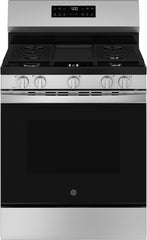 4 Piece Kitchen Appliances Package with Top Freezer Refrigerator, Gas Range, Dishwasher and Over the Range Microwave in Stainless Steel