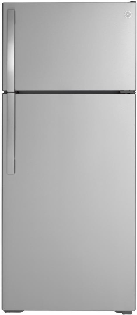 4 Piece Kitchen Appliances Package with Top Freezer Refrigerator, Gas Range, Dishwasher and Over the Range Microwave in Stainless Steel