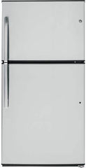 4 Piece Kitchen Appliances Package with Top Freezer Refrigerator, Gas Range, Dishwasher and Over the Range Microwave in Stainless Steel