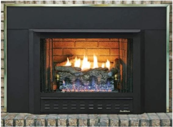 Buck Stove 32" Model 384 Vent-Free Gas Stove with Blower