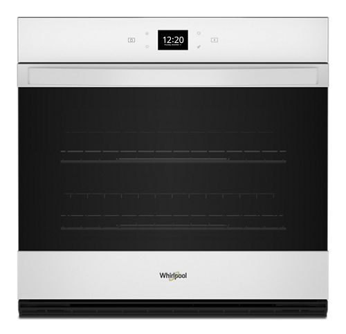 Whirlpool 5.0 Cu. Ft. Single Wall Oven with Air Fry When Connected - White