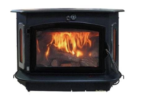 Buck Stove 34" Model 91 Catalytic Wood Burning Stove with Door, Ash Pan and Blower