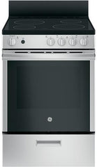 4 Piece Kitchen Appliances Package with Side-by-Side Refrigerator, Electric Range, Dishwasher and Over the Range Microwave in Stainless Steel