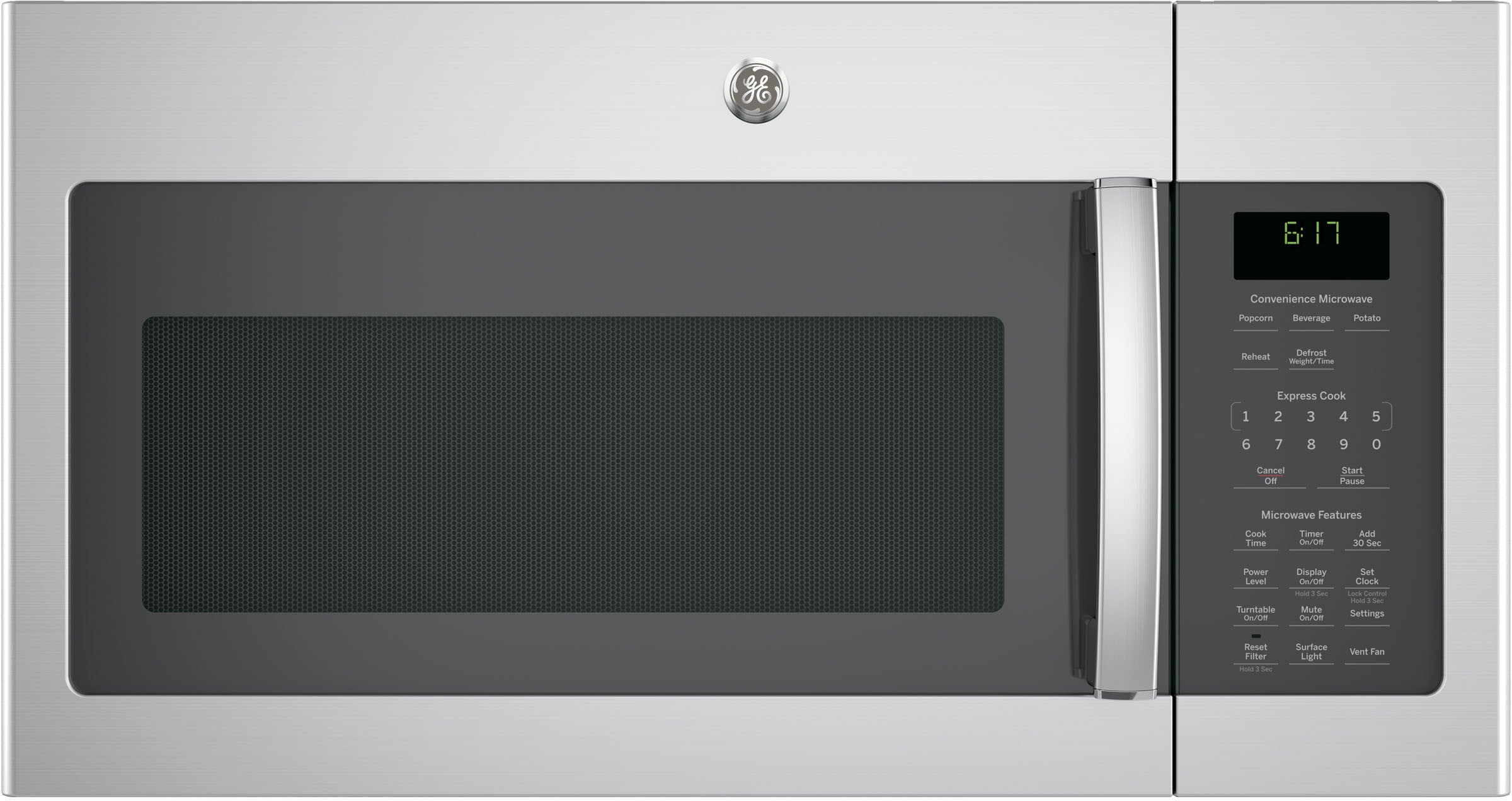 4 Piece Kitchen Appliances Package with French Door Refrigerator, Gas Range, Dishwasher and Over the Range Microwave in Stainless Steel