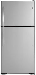 4 Piece Kitchen Appliances Package with Top Freezer Refrigerator, Gas Range, Dishwasher and Over the Range Microwave in Stainless Steel