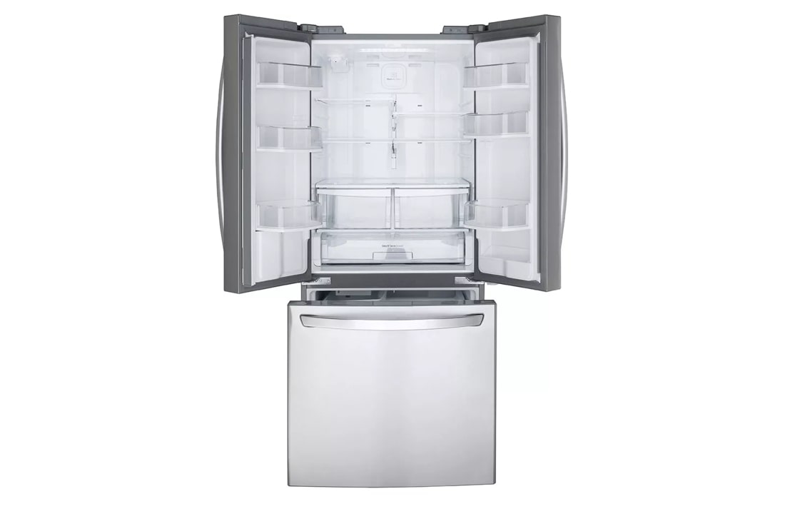 LG 21.8 cu. ft. - 30 Inch Width, French Door Refrigerator - Stainless Steel