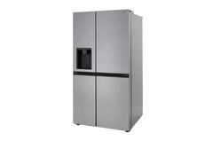 LG 27.16 Cu. - 36 Inch Freestanding Side by Side Refrigerator - Stainless Steel Look