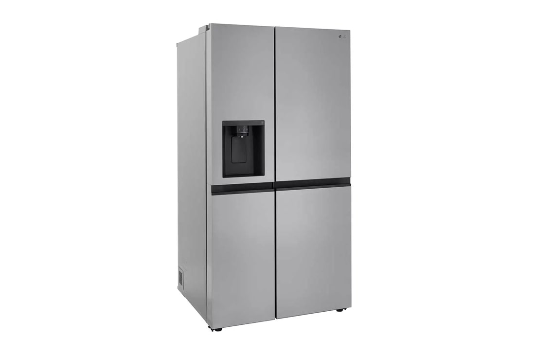 LG 27.16 Cu. - 36 Inch Freestanding Side by Side Refrigerator - Stainless Steel Look