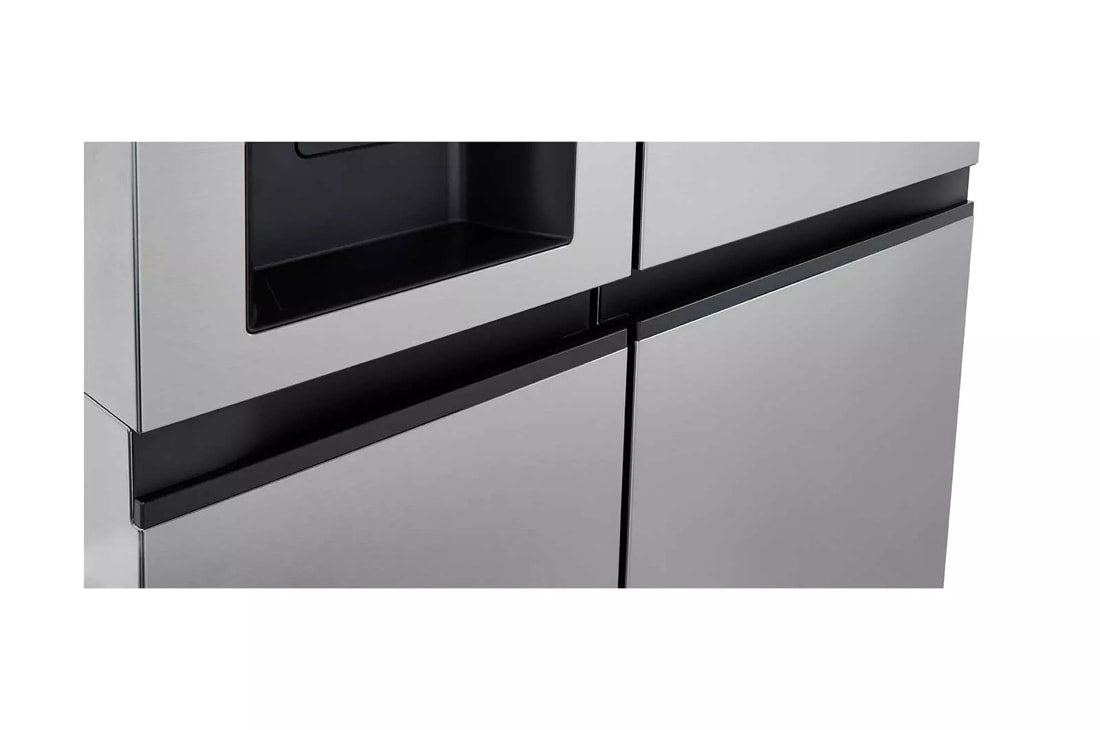 LG 27.16 Cu. - 36 Inch Freestanding Side by Side Refrigerator - Stainless Steel