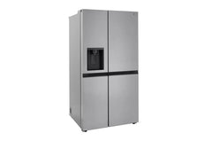 LG 23 Cu. Ft. - 36 Inch Counter-Depth Side-by-Side Refrigerator - Stainless steel