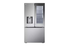 LG 36-inch Wide InstaView Counter-Depth MAX Refrigerator - 26 cu. ft. -  Stainless Steel