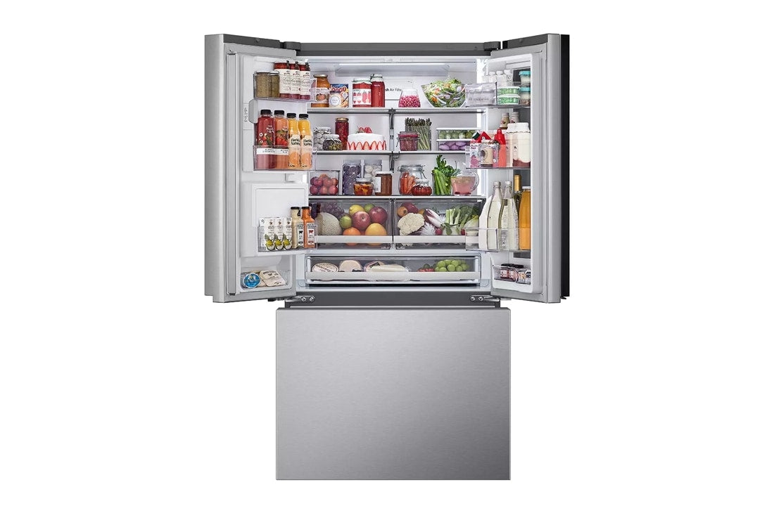 LG 36-inch Wide InstaView Counter-Depth MAX Refrigerator - 26 cu. ft. -  Stainless Steel