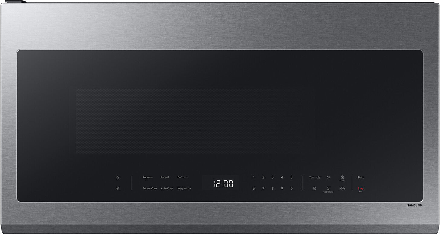Samsung 5-Piece Kitchen Appliance Package – 4-Door Smart Refrigerator, Induction Cooktop, Combination Electric Wall Oven,  Fully Integrated Smart Dishwasher & Smart Over-the-Range Microwave in Stainless Steel