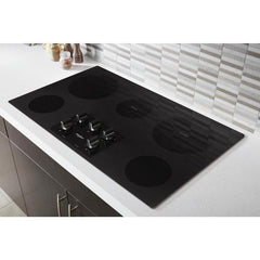 Whirlpool 36 in. Radiant Electric Ceramic Glass Cooktop with 5 Elements - Black