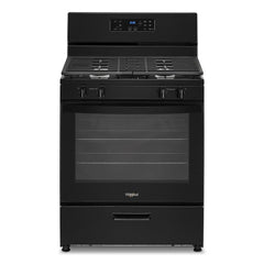 Whirlpool 5.1 Cu. Ft. Freestanding Gas Range with Broiler Drawer - Black