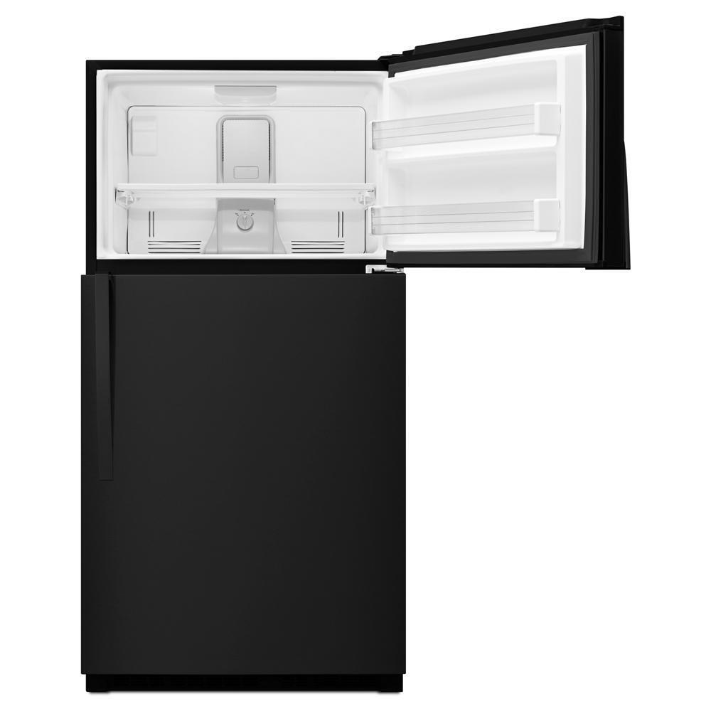 Whirlpool 33-inch Wide Top Freezer Refrigerator - 21 cu. ft. -Black