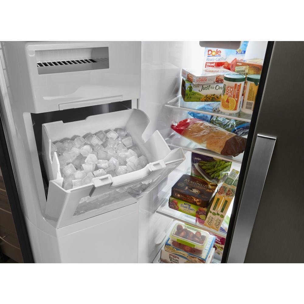 Whirlpool 21 Cu. Ft. Side By Side Refrigerator in Fingerprint Resistant Counter Depth - Stainless Steel