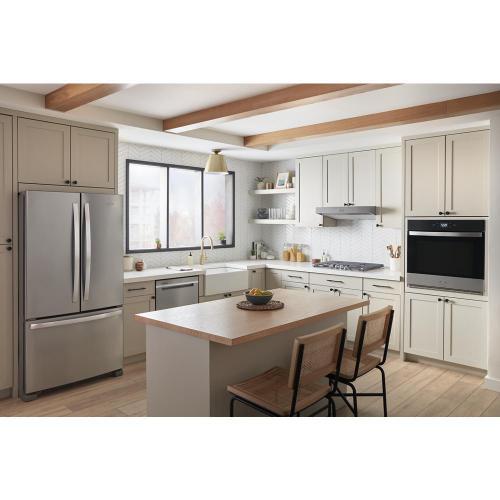 Whirlpool 5.0 Cu. Ft. Single Wall Oven with Air Fry When Connected - Stainless Steel