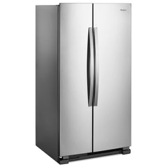 Whirlpool 36-inch Wide Side-by-Side Refrigerator - 25 cu. ft. - Stainless Steel