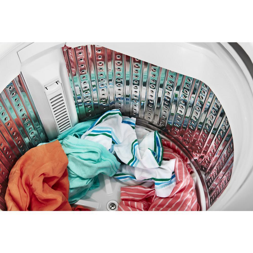 Whirlpool 24" Electric Stacked Washer and Electric Dryer with 6-Wash cycles and Auto Dry - White