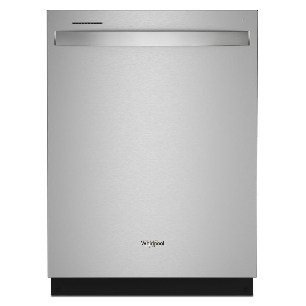 Whirlpool 24" Top Control Built-InDishwasher in Fingerprint Resistant - Stainless Steel