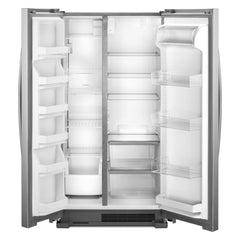 Whirlpool 36-inch Wide Side-by-Side Refrigerator - 25 cu. ft. - Stainless Steel