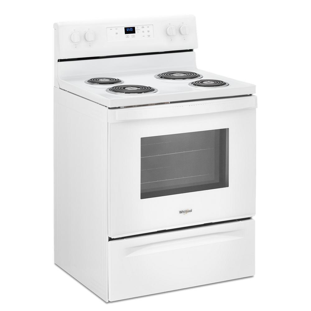 Whirlpool 4.8 Cu. Ft. Freestanding Electric Range Oven - White