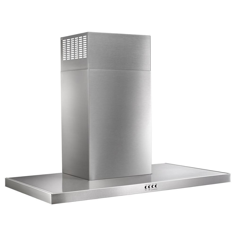 Whirlpool 36 in. Steel Wall Mount Flat Range Hood - Stainless Steel