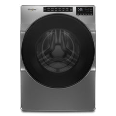 Whirlpool 4.5 Cu. Ft. Front Load Washer with Steam, Quick Wash Cycle and Vibration Control Technology - Chrome Shadow