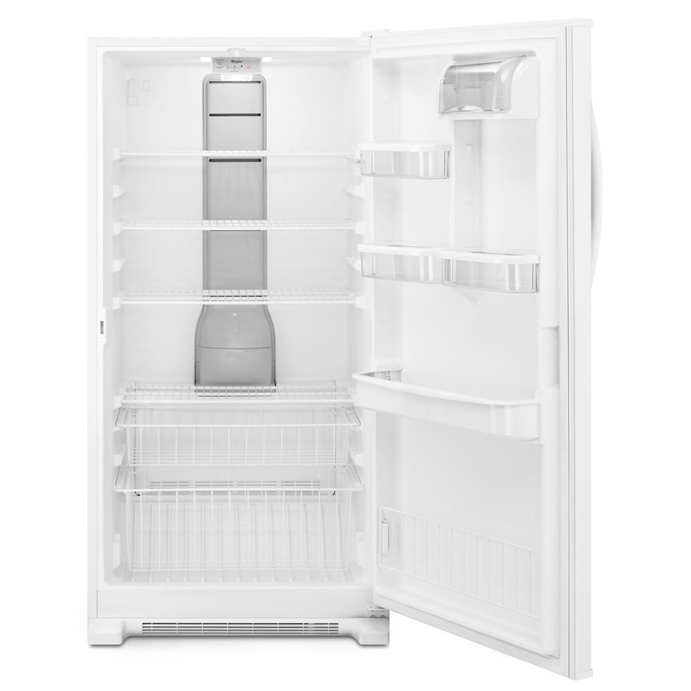 Whirlpool 20 cu. ft. Upright Freezer with Temperature Alarm - White