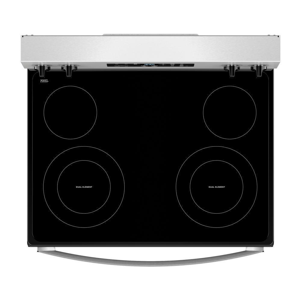 Whirlpool 30-inch Electric Range with No Preheat Mode - Stainless Steel