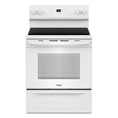 Whirlpool 30-inch Electric Range with No Preheat Mode - White