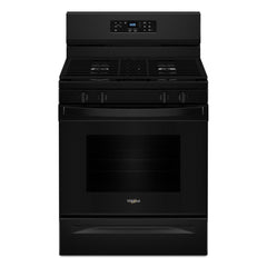 Whirlpool 5.0 Cu. Ft. Gas Range with Self-Cleaning Oven - Black