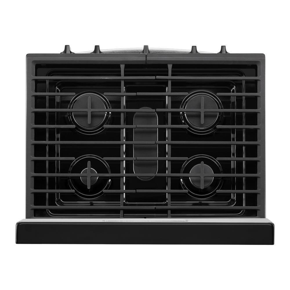 Whirlpool 5.1 Cu. Ft. Freestanding Gas Range with Edge to Edge Cooktop - Stainless Steel