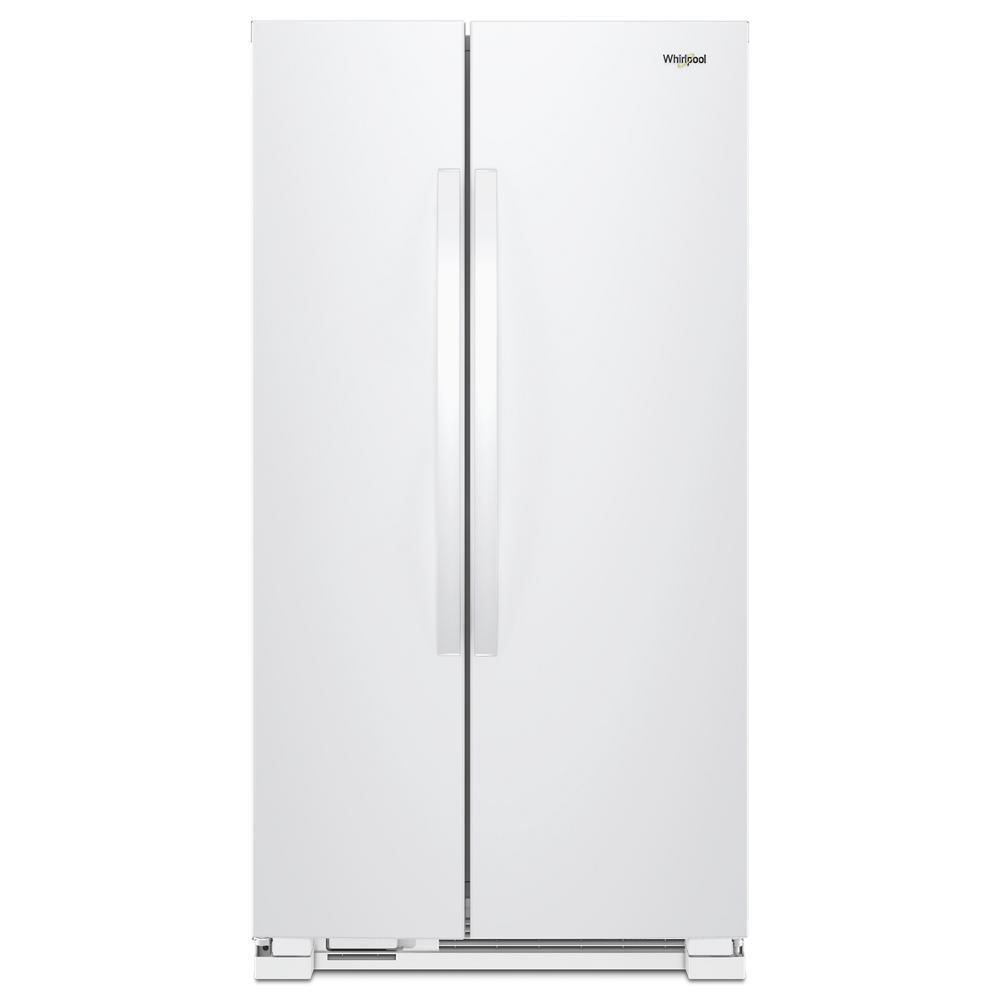 Whirlpool 33-inch Wide Side-by-Side Refrigerator - 22 cu. ft. - White