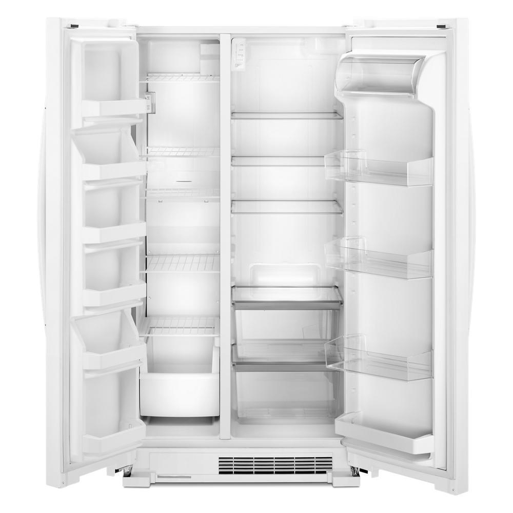 Whirlpool 25.1 Cu. Ft. Side-by-Side Refrigerator - White